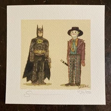 Batman The Joker 1989 Movie Pop Art Print Michael Keaton DC Comics mondo sdcc