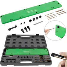 71500 Exhaust Manifold Bolt Stud Drill Template Removal Kit For Dodge 5.7L Hemi