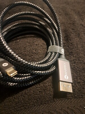 Warrky HDMI to USB C Cable 4K [Anti-Interference Gold-Plated Plugs] 6FT 