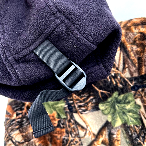 CABELA'S Kids Youth Size L Black/Camouflage Full-Zip Lined Hooded Fleece Jacket - Picture 8 of 9
