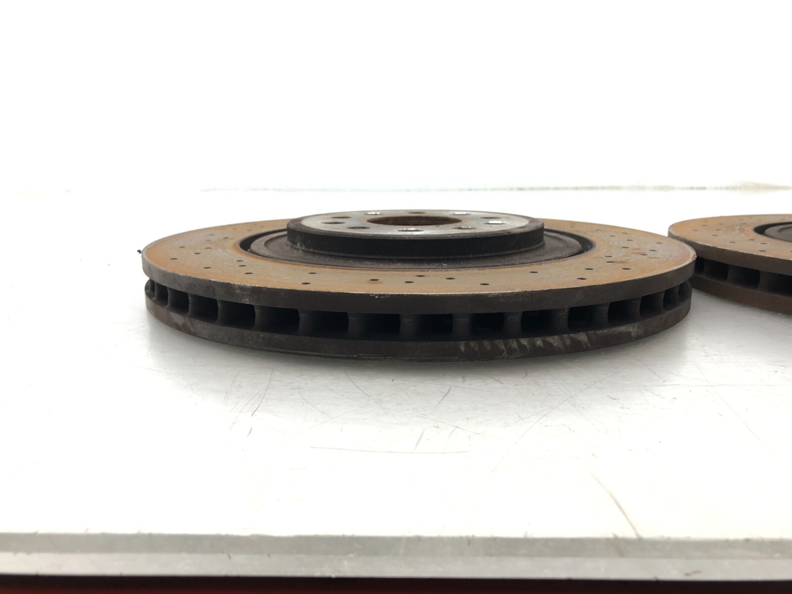 2014-2020 MASERATI GHIBLI AWD FRONT BRAKE ROTORS SET X2 OEM.