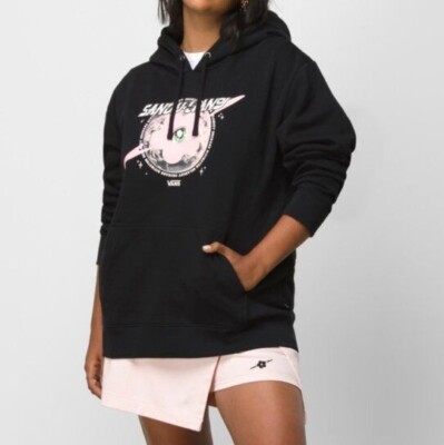 Vans X Sandy Liang Women's BFF Black Hoodie (VN0A7RLHYOD) - Sizes S/M/L - NWT