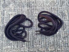 Navy Laces Shoe Laces Set of 2 Long Thick Laces New Shoelaces Multi use