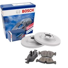 BOSCH Satz Bremsbeläge + Bremsscheiben Voll hinten für Peugeot 807 E EB EA EB 