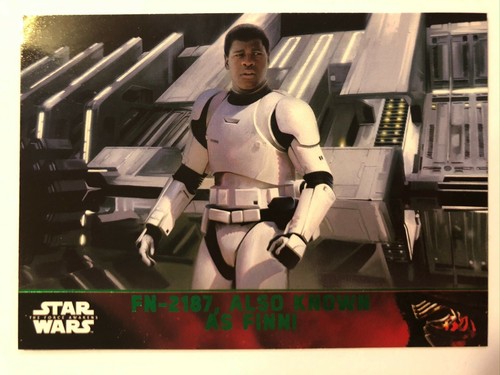 2015 Topps Star Wars: The Force Awakens Series 1 SINGLES GREEN *Pick One* - Picture 38 of 103