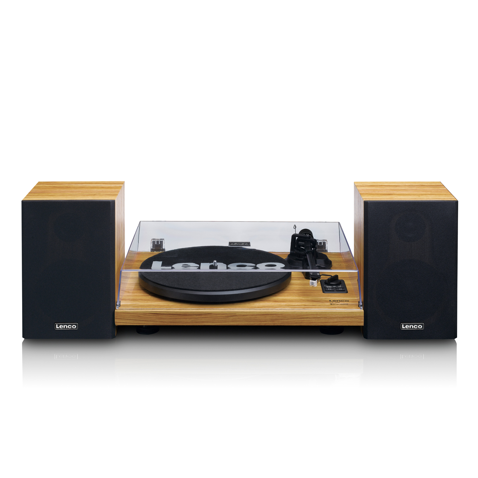 Thumbnail - Lenco Ls-500ok - Bluetooth® Plattenspieler Mit Zwei Externen