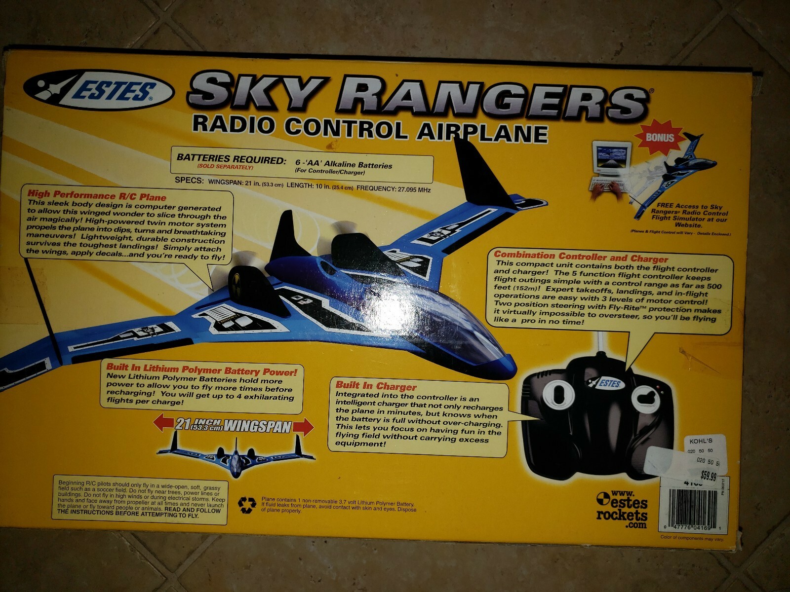 sky ranger rc plane