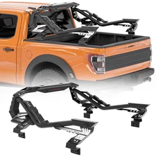 Truck Bed Roll Bar Steel for F-150 Silverado 1500 Sierra 1500 Ram 1500 Tundra