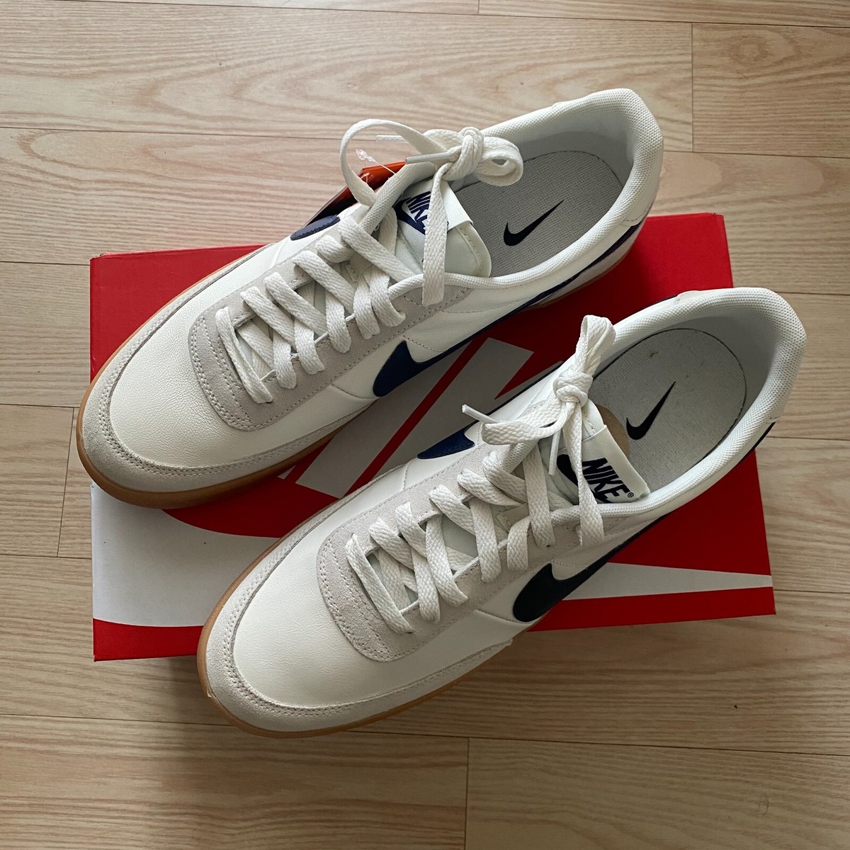 ◆正規品◆NIKE KILLSHOT 2 MIDNIGHT NAVY◆関税/送料込◆人気◆ Nike Killshot 2 Sail Midnight Navy Mens Sneakers ✓Multiple