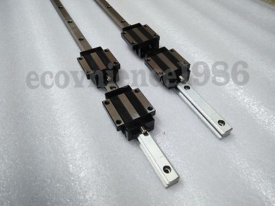 2 x HSR30CA-2R-790 mm Square Liner Rail /& 4 HSR30CA Blcok Bearing
