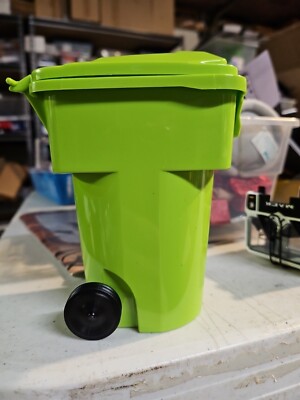 Rehrig Mini Waste Management Trash Cart Desk  Gfl Green