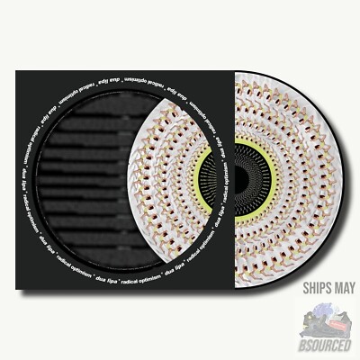 Dua Lipa - Radical Optimism (Zoetrope Picture Disc) Limited Vinyl blood Records