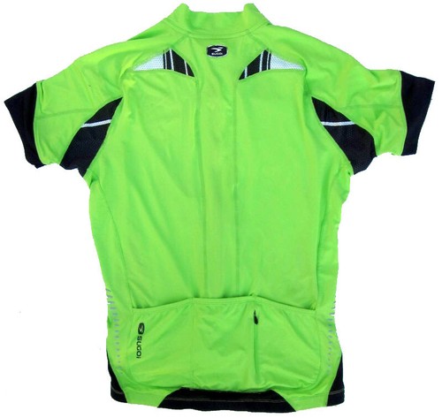 SUGOI RS Short Sleeve Green Cycling Jersey Men’s XL / TG Full Zip Top Shirt - Picture 2 of 11