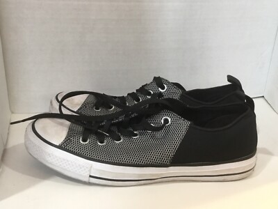 CONVERSE ALL STAR BLACK/GREY SHOES SIZE 10