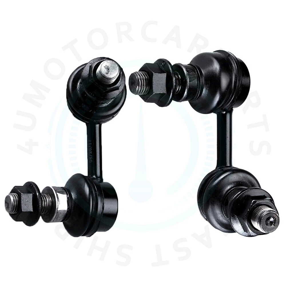 2-Piece Front Sway Bar End Link Kit For Nissan Frontier / Xterra / Equator / NP300 – Steel, Bolt-On, 10-Year Warranty (4UMOTOR)
