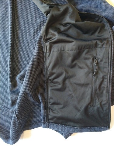 Gerry Fleece Jacket Mens Size LT Navy Blue Full Zip - Picture 9 of 12