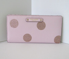 Kate Spade Stacy Haven Lane Glitter Dot Wallet WLRU2698 for sale