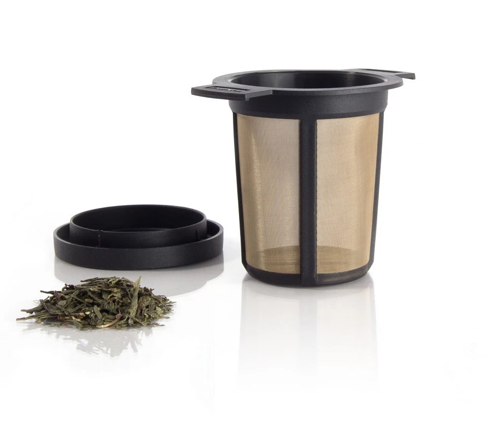 NEW Finum MADE IN GERMANY-Black Frame- Stainless Steel Mesh Brewing Tea Filter-L - Image 4 of 4