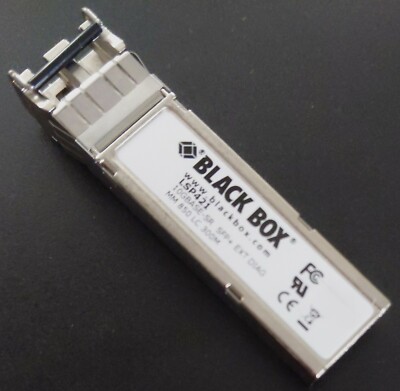 Black Box SFP+ 10Gbps LSP421 LC 850nm Multimode Fiber 300m Extended Diagnostics