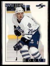 1995-96 Score #262 Benoit Hogue Toronto Maple Leafs