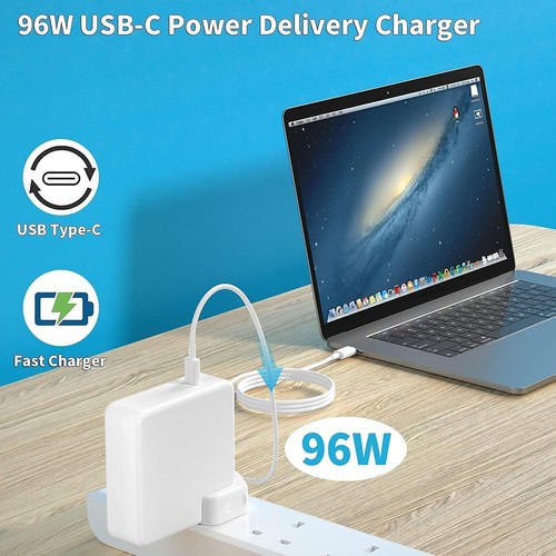 MacBook Pro Charger 96W USB C Faster Charger Block Power Adapter For MacBook Pro - 第 15/24 張圖片