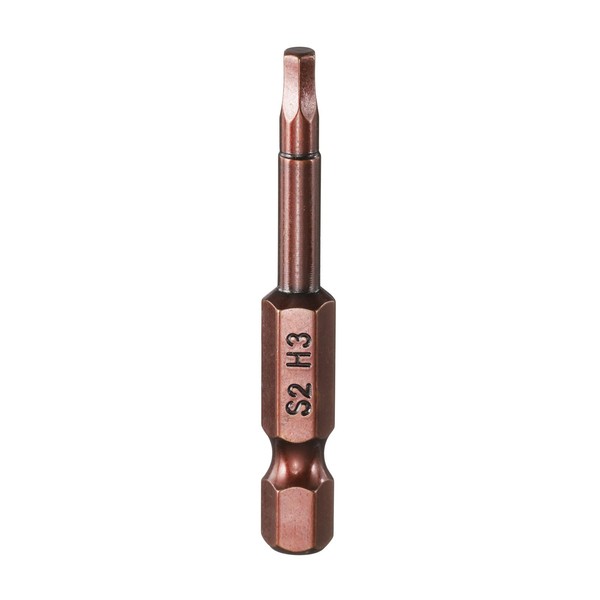 "SechskantschlüSsel Bohrer Bit 3Mm Metrisch 1/4\" Sechskantschaft 2\"LäNge S2 Stahl"-image