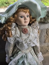 Bambola Vintage Ceramica 50 Cm