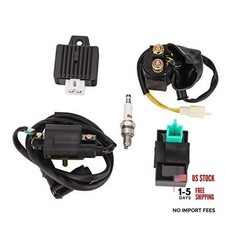 Ignition Coil Relay Voltage Regulator 5-PIN CDI Box Spark Plug for CG 49CC