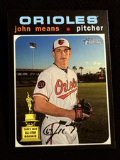 2020 Topps Heritage GOLD CUP ALL STAR ROOKIE John Means item 2