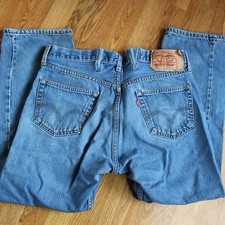 Vintage Levi’s 501 Men's Jeans Men's 36 Made in USA Button Fly Custom