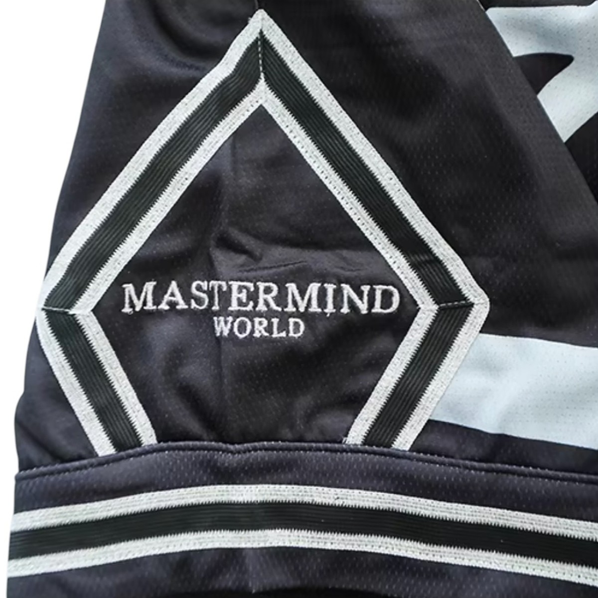 Mastermind Japan x Mitchell & Ness Big Skull Mesh Shorts Black | eBay