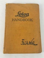 1933 Vintage Leica camera handbook by Fritz Vith Wetzlar Germany