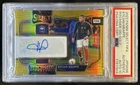 2022-23 Select FIFA Kylian Mbappe Pitchside Signatures Gold #/10 PSA Auto 10