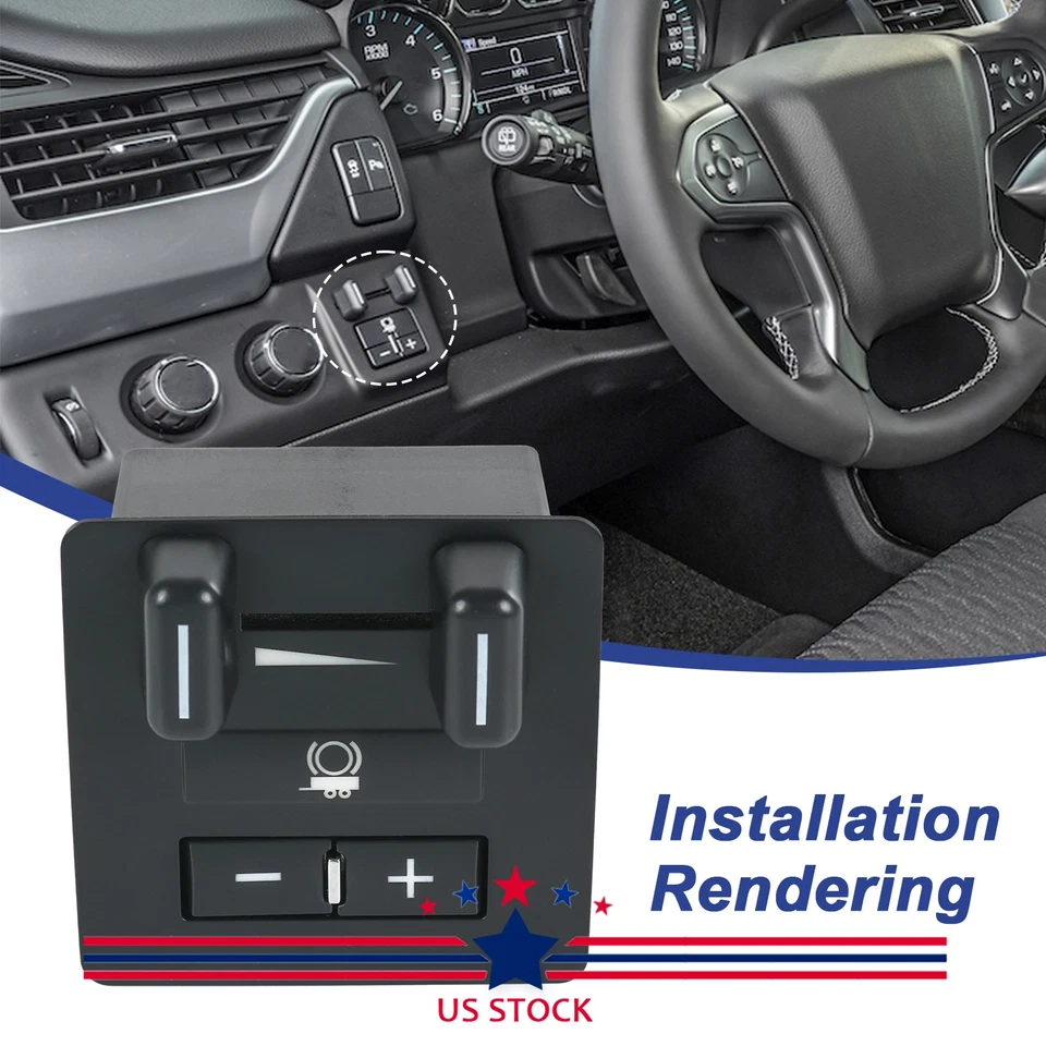 Trailer Brake Controller For 2007-2014 Chevrolet Silverado 1500 2500 HD 3500 HD - Image 3 of 4