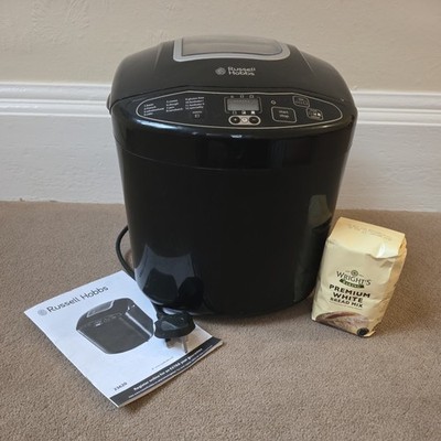 Russell Hobbs 23620 Compact Fast Brotbackautomat 660W schwarz - Karton, ohne Handbuch