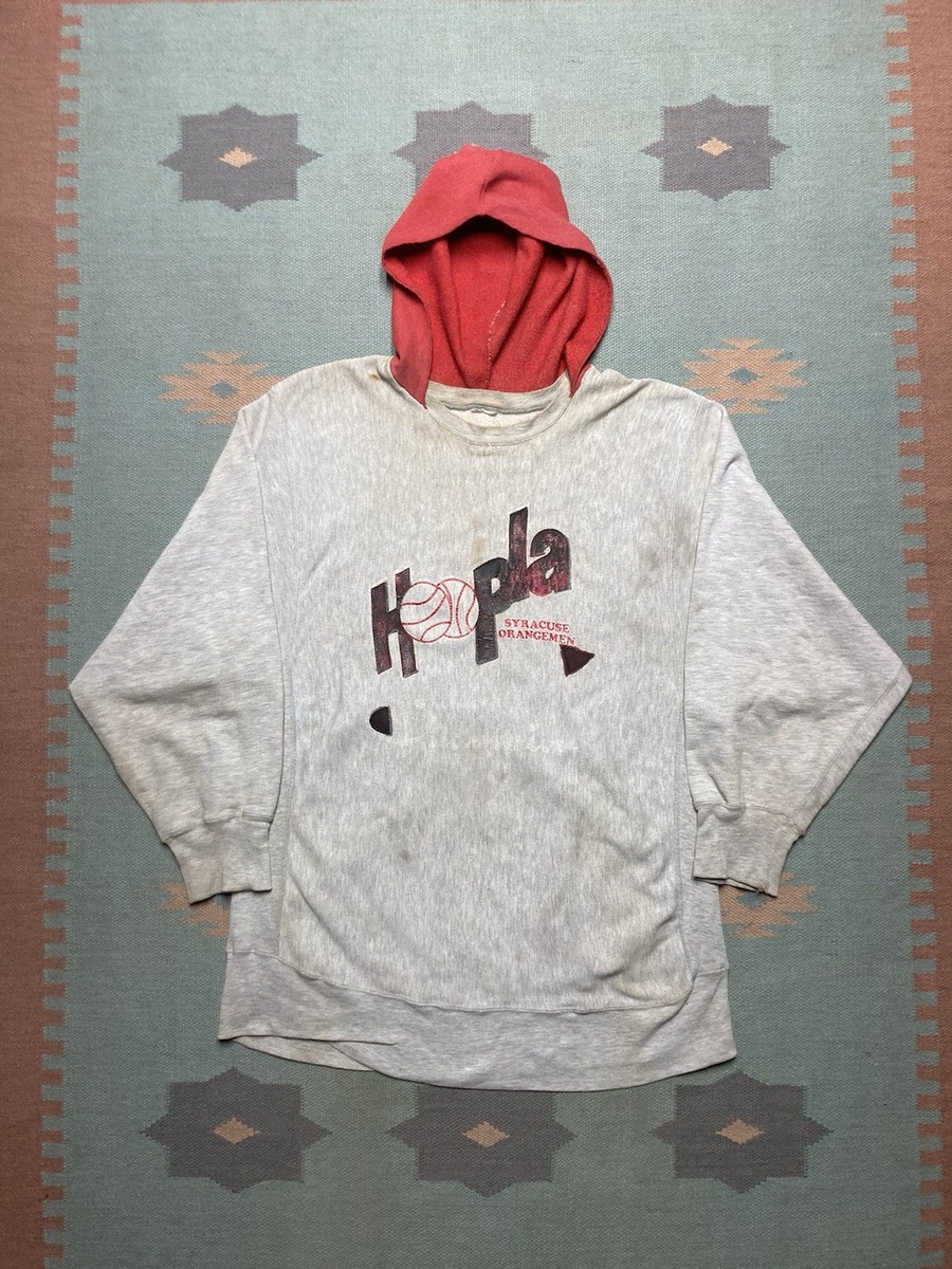 Vintage 80s champion reverse weave sweatshirt afterhood Syracuse Orangemen  XL
