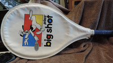 DISNEY PRINCE BIG SHOT DISNEY TENNIS RACQUET W/ DISNEY COVER AS WELL LOOK