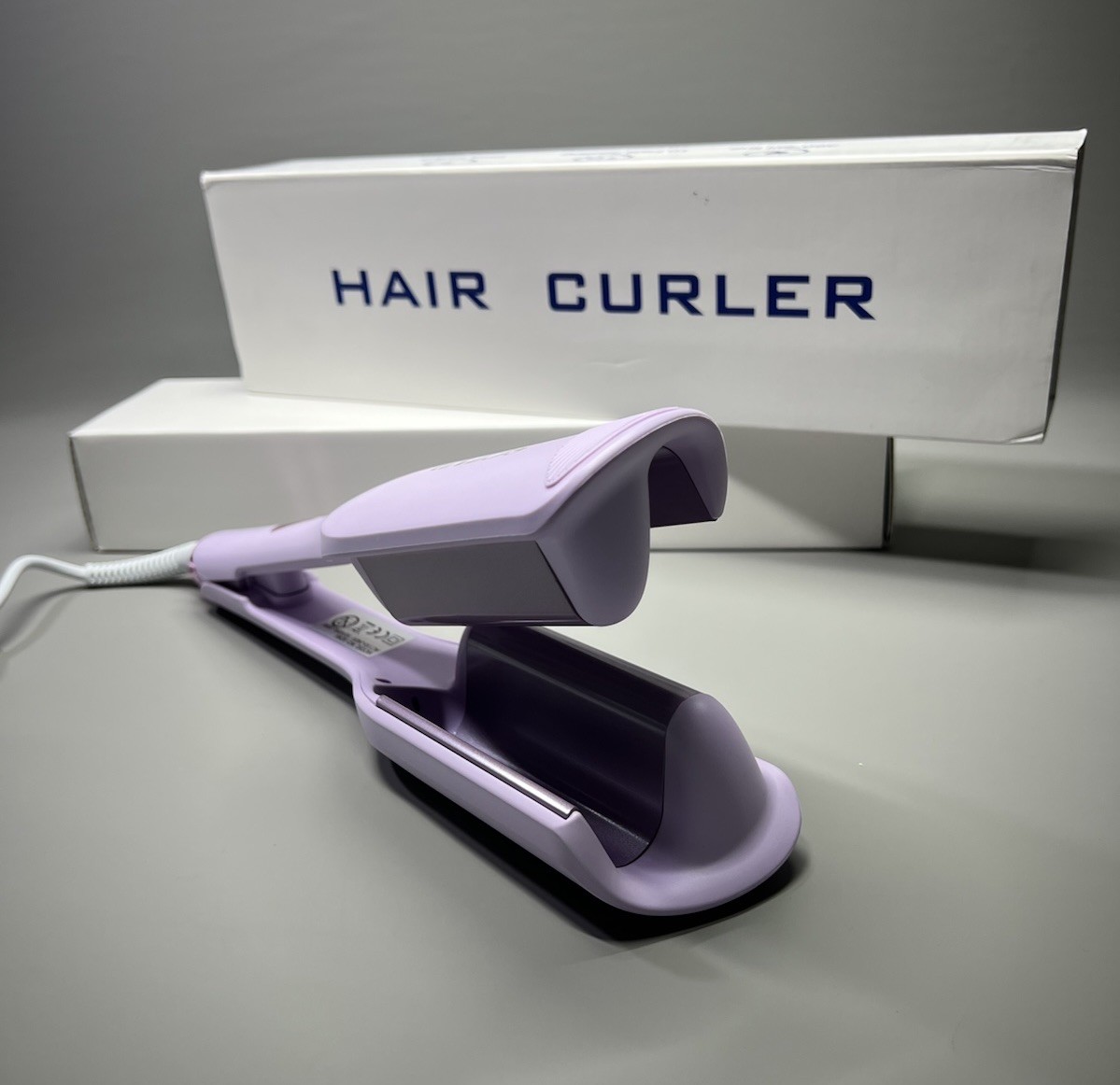 Hair Waver Mermaid Crimper Curling Iron Curler Wand Effortless French Beach Wave