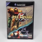 Metroid Prime (Nintendo GameCube, 2004) Complete w/ Echoes Bonus Disc & Manual