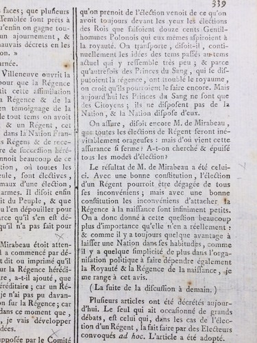 Mirabeau E La Costituzione 1791 Chambéry E Gli Emigrati Hôtel Des Invalides - Foto 8 di 9