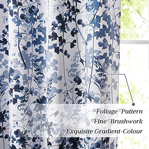 KGORGE Blackout Curtains & Drapes Boho Home/Office Artistic Decor with Vivid - 第 4/9 張圖片