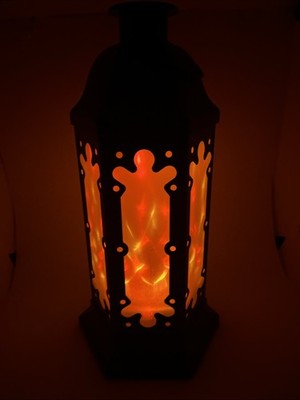 Gemmy Fire & Ice Halloween Lanterns Tested