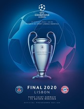 UEFA Champions League Final Programme 2020 - PSG vs Bayern Munich