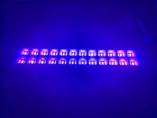 48w LED Black Light Bar 16x3" UV Blacklight Tube with