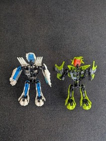 LEGO Bionicle Set Of 2 Hero Factory Natalie Breez (7165) Preston Stormer (7164)