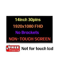 14'' New For HP Probook 445 G10 FHD 30pin NON-Touch LCD Screen Replacement Panel
