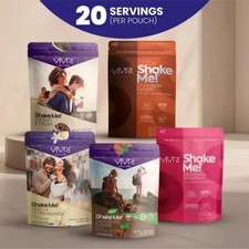 VIVRI SHAKE ME 20 Servings 5 FLAVOR - EXP 01/2027