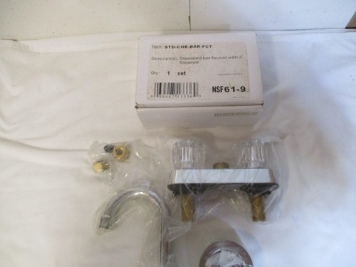 BAR STANDARD FAUCET WITH 2" STRAINER NSF 61-9 - Picture 5 of 5
