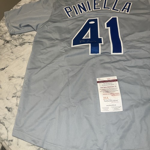 LOU PINIELLA SIGNED AUTO CHICAGO CUBS GREY JERSEY JSA AUTOGRAPHED SIZE XL - Picture 7 of 18