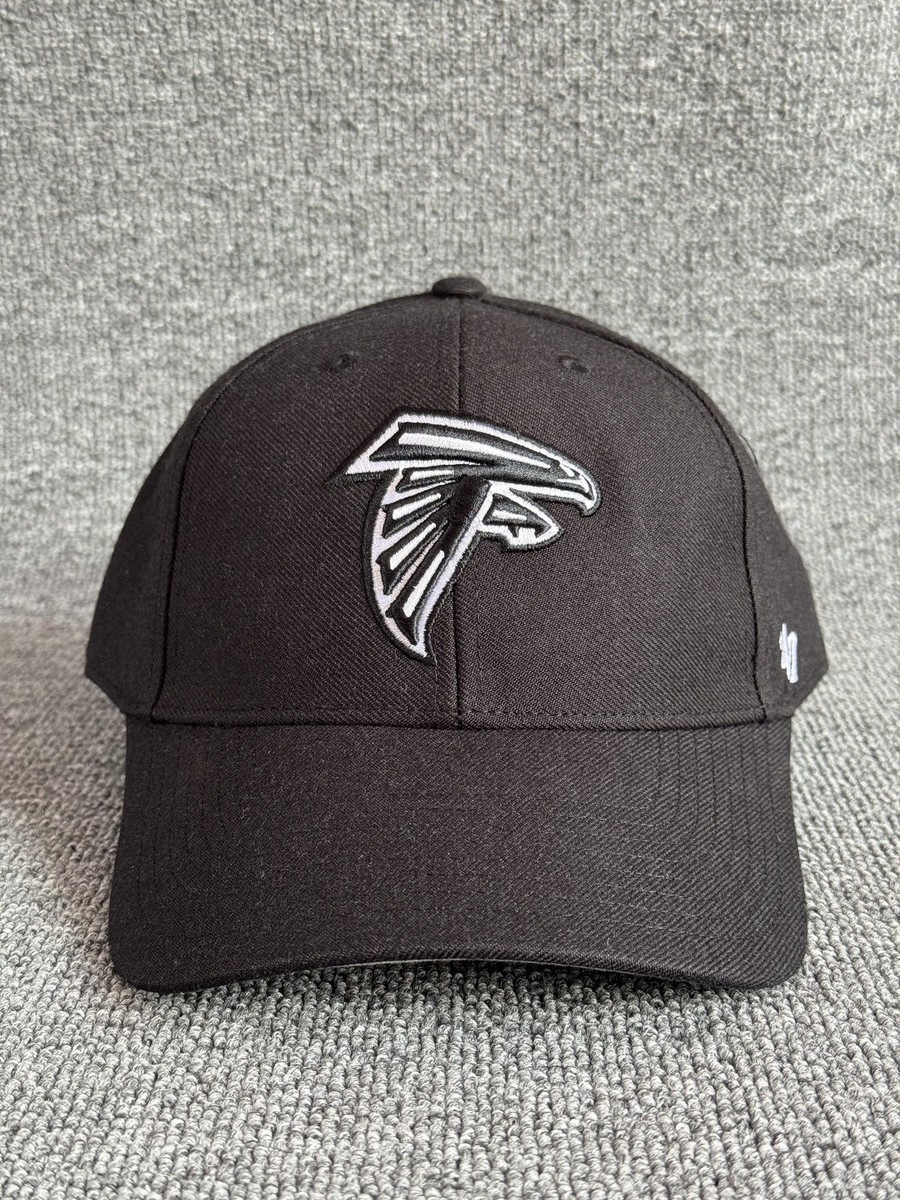 '47 Brand Atlanta Falcons Baseball Cap Strapback Black Curved Brim Hat